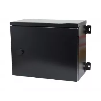 ALLNET DIN-rail wandbehuizing T223mm zwart IP55 SO-DIN-serie