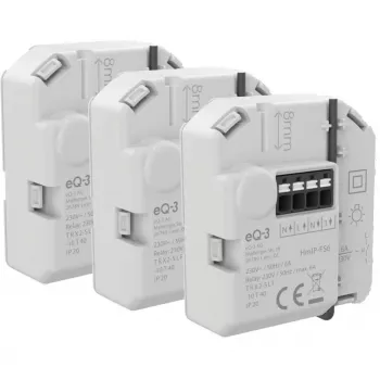 Homematic IP inbouw-schakelactor 6 A (3-pack)