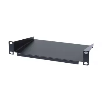 ALLNET ALL-S0002262 10-inch legbord, diepte 150 mm, 1HE, frontmontage, zwart