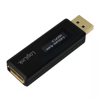 LogiLink CV0112 DisplayPort EDID-tester, zwart