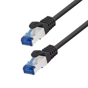 LogiLink Cat.6A S/FTP patchkabel, CCA, LSZH, zwart, 5m, EconLine
