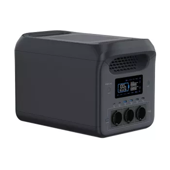 LogiLink PPS1800 draagbaar powerstation, 1800 W, LiFePO4, Tuya-compatibel