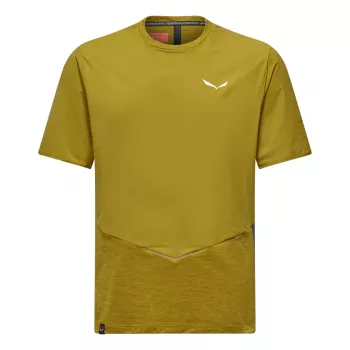 Salewa Pedroc Dry Wind T-shirt heren olijfgroen maat L