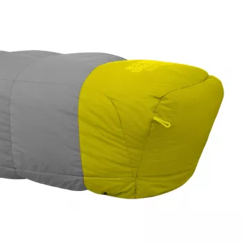 Salewa Micro II 800 synthetische slaapzak 185 cm links-ritssluiting Blauw Depth
