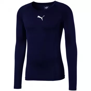 Puma LIGA Baselayer LS heren-T-shirt Navy Blue 655920 20 S