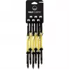 Wild Country HMS Screwgate vergrendelbare karabiner 6-pack - zwart/geel, 25 kN