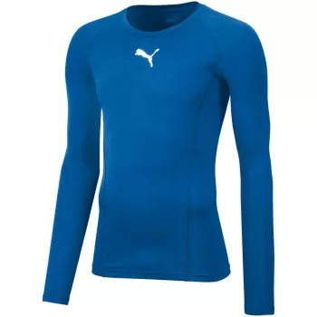 Puma Liga baselayer tee LS heren-T-shirt blauw 655920 02 S