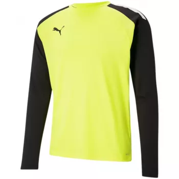 Puma teamPACER GK LS Heren Keepers-Sweatshirt Geel-Zwart XL