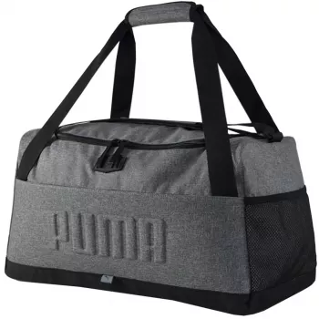 PUMA S Sports S Tas 35L grijze reistas met geventileerd schoenenvak