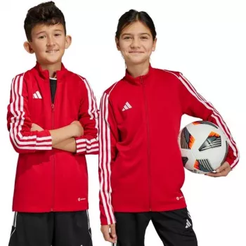 adidas Tiro 23 League trainingssweatshirt voor kinderen rood HS3527 maat 176 cm