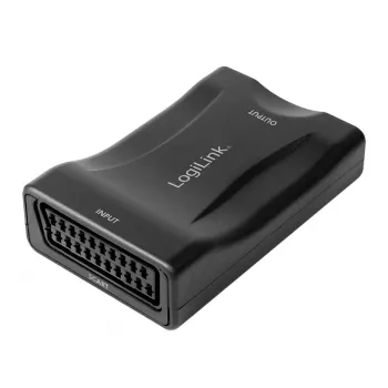 LogiLink CV0160 SCART-naar-HDMI-converter-adapter, 1080p, zwart