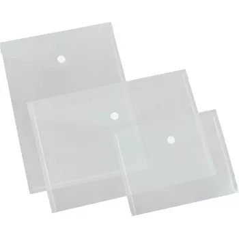 Eichner documenthoezen DIN A4 liggend transparant glad, 5-pack