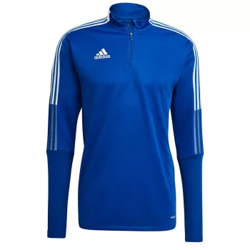 adidas Tiro 21 trainingstop heren Team Blue 21/wit 2XL GH7302