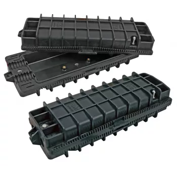 EFB Elektronik 83200.1 outdoor glasvezel-lasdoos IP68 voor 48 vezels, kabeldiameter 10-25mm