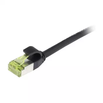 Synergy21 CAT6A S/FTP Slim patchkabel RJ45, 1,0 m, zwart, 500MHz, LSZH