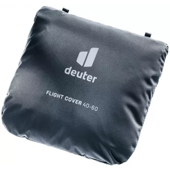 DEUTER hoes voor flightcase - zwarte beschermhoes tegen stof en krassen met uitsparingen voor handgrepen