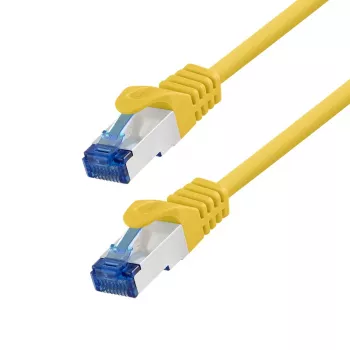 LogiLink Cat.6A S/FTP LSZH-patchkabel, CCA, 5 m, geel, EconLine