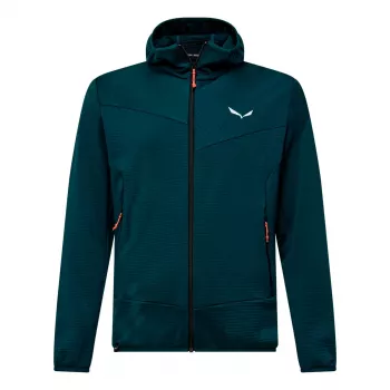 Salewa Puez Altavia PL HD heren trekking-fleecejack - Pond Blue, XL