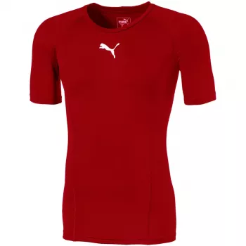 Puma LIGA Baselayer korte mouw heren-T-shirt rood 655918 01 XL