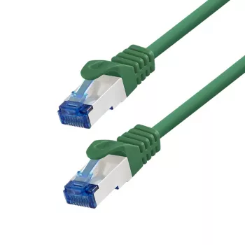 LogiLink Cat.6A S/FTP LSZH Patchkabel, CCA, 7,5 m, Groen, EconLine