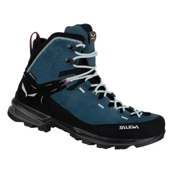 Salewa dames MTN Trainer 2 Mid GTX wandelschoenen Dark Denim/zwart UK 7.5 (EU 41)