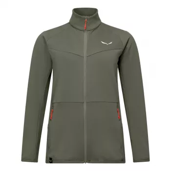 Salewa Puez Cammino Sweater PL dames S - Polarlite fleece full-zip jack
