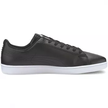 PUMA UP heren low-top sneakers zwart synthetisch leer suède rubberen zool vetersluiting