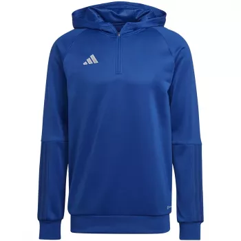 adidas Tiro 23 Competition Hoodie heren Team Navy Blue 2 / Wit Slim Fit AEROREADY trainingspullover