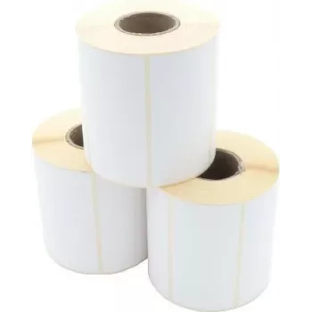 ARTDEV thermotransfer etiketten 100 x 50 mm, 40 mm kern, 103 mm rol, 930 etiketten, wit
