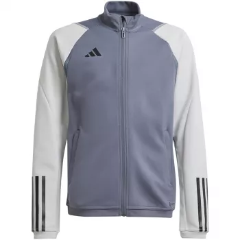 adidas Tiro 23 Competition trainingssweatshirt Team Grey 2/zwart heren slim fit