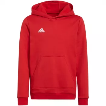 adidas Entrada 22 hoody kindersweatshirt rood 140cm