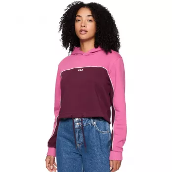 Fila Laagna Dames sweater FAW0907 43200, roze/bordeaux, L