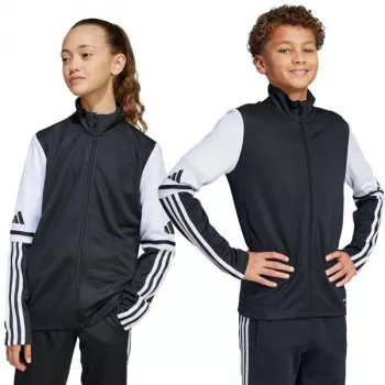 adidas Squadra 25 trainings-kindersweatshirt zwart 116 cm