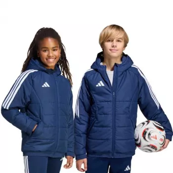 adidas Tiro 26 Winter Kinderjack Marineblauw 128 cm