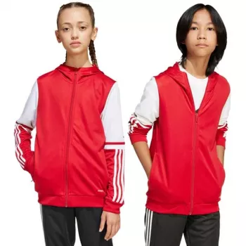adidas Squadra 25 Hoody Kinderen Team Power Red/Wit 164cm