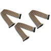 Kabelmeister 40-pin jumper wire set, 3 banden (mannelijk-mannelijk, vrouwelijk-vrouwelijk, mannelijk-vrouwelijk), 20 cm, 24 AWG, regenboogkleuren, voor Arduino, Raspberry Pi, breadboard