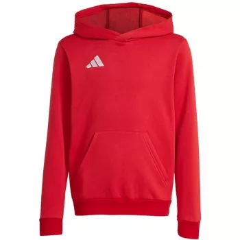 adidas Entrada 26 hoody kinderen rood 164cm