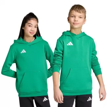 adidas Entrada 26 hoody kinderen groen 140 cm