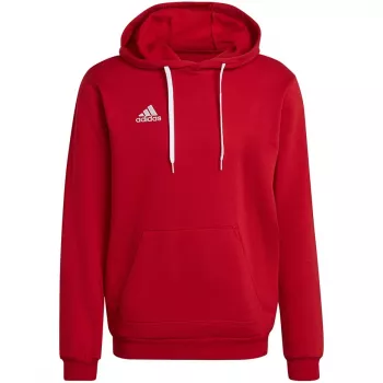 adidas Entrada 22 Hoody Heren Sweatshirt Rood H57514 L