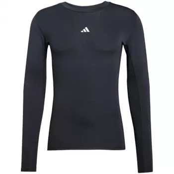 adidas Techfit langarmig trainingsshirt heren zwart L