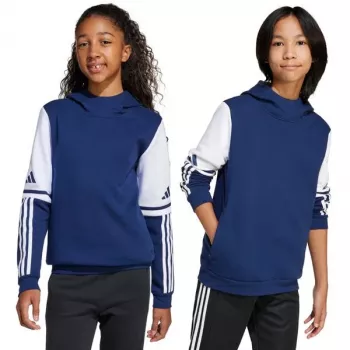 adidas Squadra 25 sweat-hoody voor kinderen, Navy Blue, 128 cm