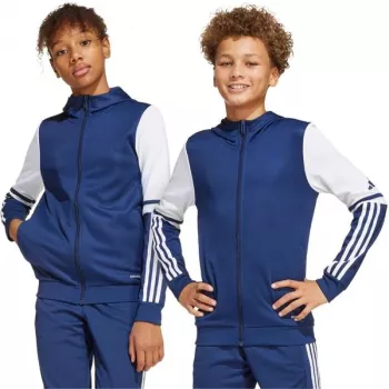 adidas Squadra 25 hoody kinderen Navy Blauw/wit 164cm