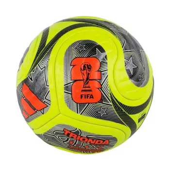 adidas World Cup 26 Trionda Pro Winter Voetbal Maat 5 Groen/Zwart/Zilver JD8023