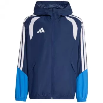 adidas Tiro 26 Competition allweatherjack kinderen Team Navy Blue/wit 164cm