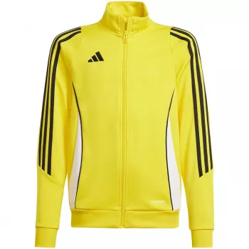 adidas Tiro 24 trainings-sweatshirt voor kinderen geel IR9507 164cm