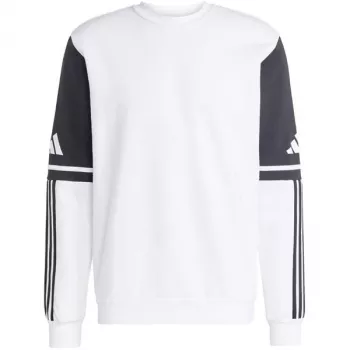 adidas Squadra 25 Sweat Crew heren sweatshirt wit/Core Black maat L