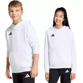 adidas Entrada 26 hoody kinderen wit JZ6561 164cm