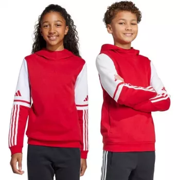 adidas Squadra 25 sweat-hoodie voor kinderen Team Power Red JD4805 140cm