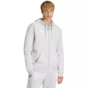 adidas Entrada 26 full zip hoody heren grijs L