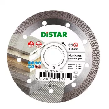 DISTAR MULTIGRES diamantschijf 125 x 1,4 x 10 x 22,23 mm